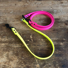 Multi-Way Waterproof Leash: Neon Pink + Neon Yellow + Black