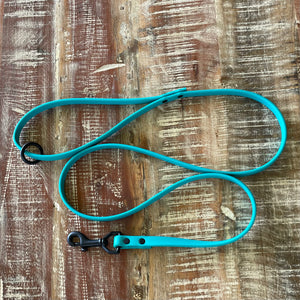 Waterproof Leash : Teal + Black